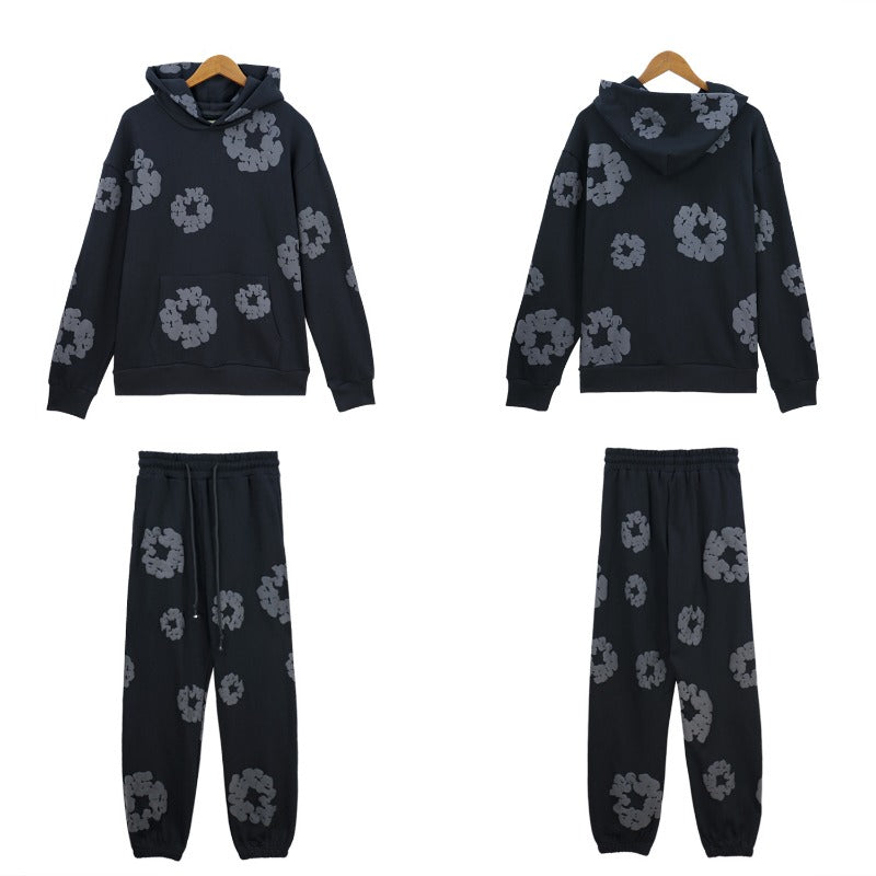 Denim Tears Outfit:Hoodie/Sweatpants (Separate Purchase Options) Casual Pants