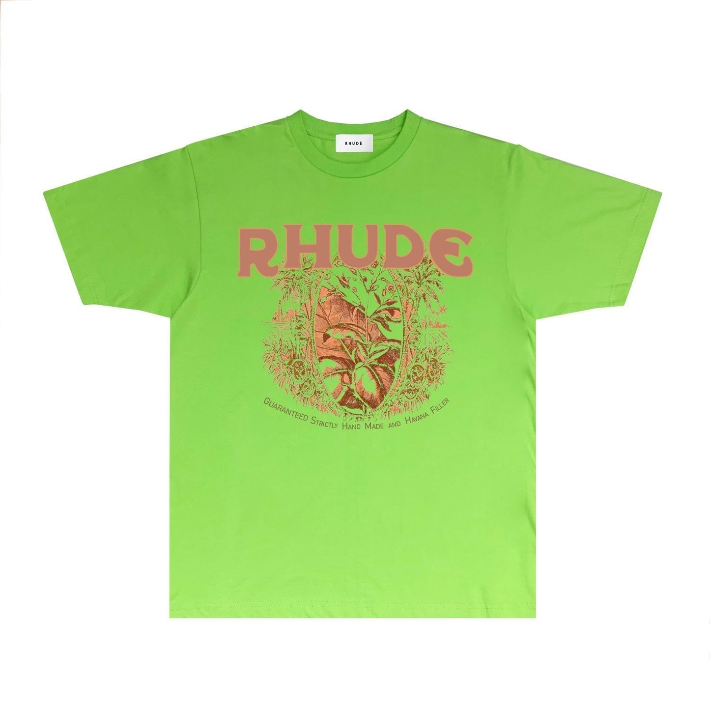 Rhude T-shirts Printed Trendy Pure Cotton