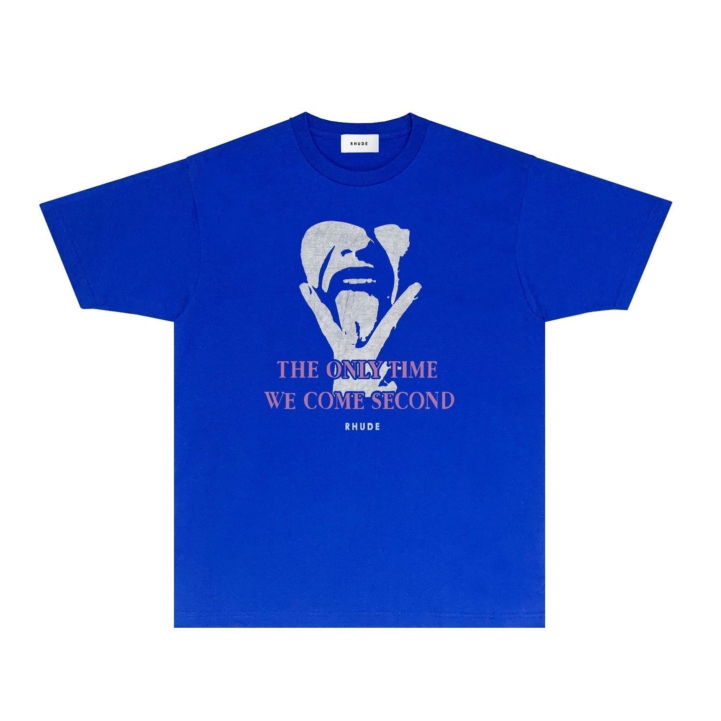 Rhude T-shirts Printed Trendy Pure Cotton