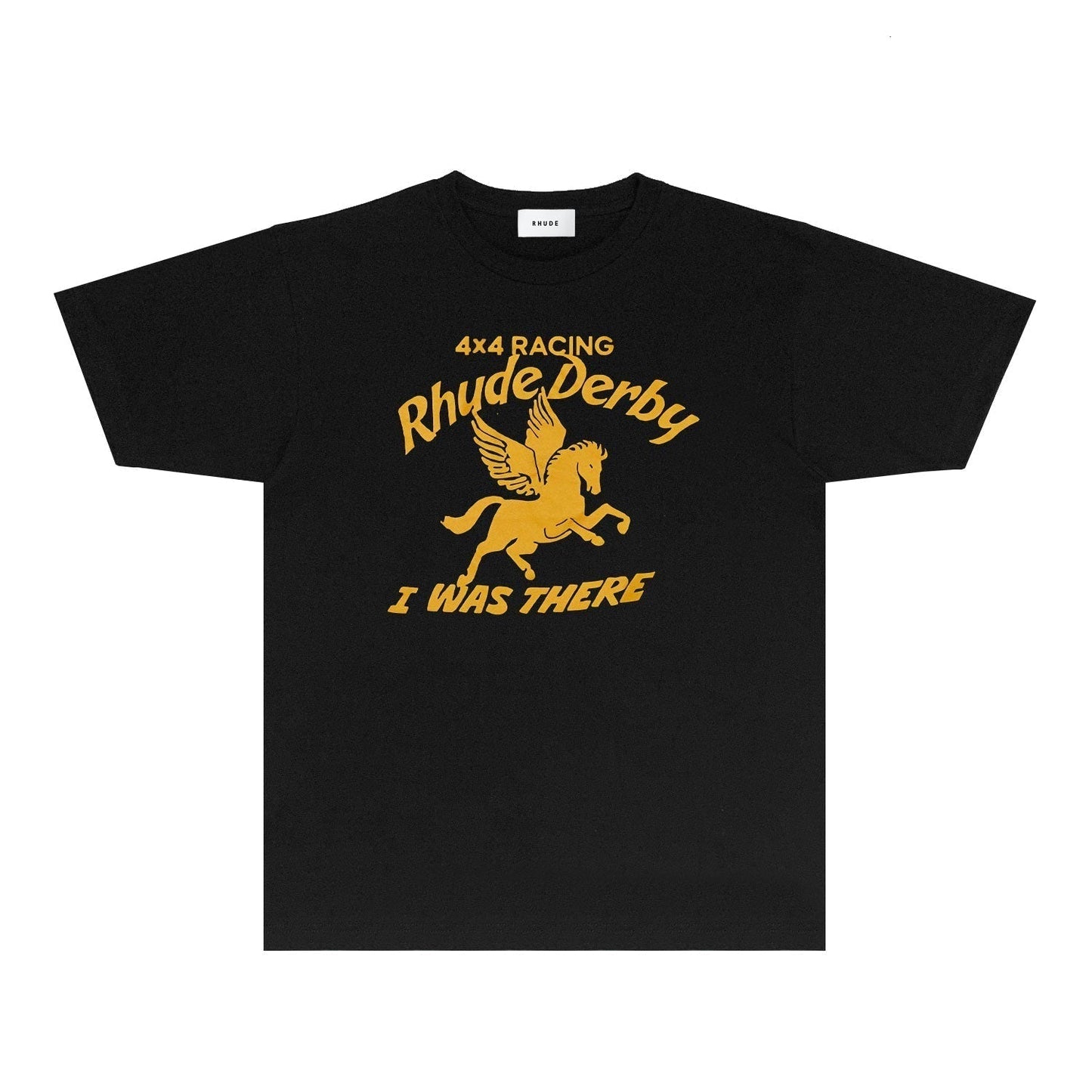 Rhude T-shirts Printed Trendy Pure Cotton