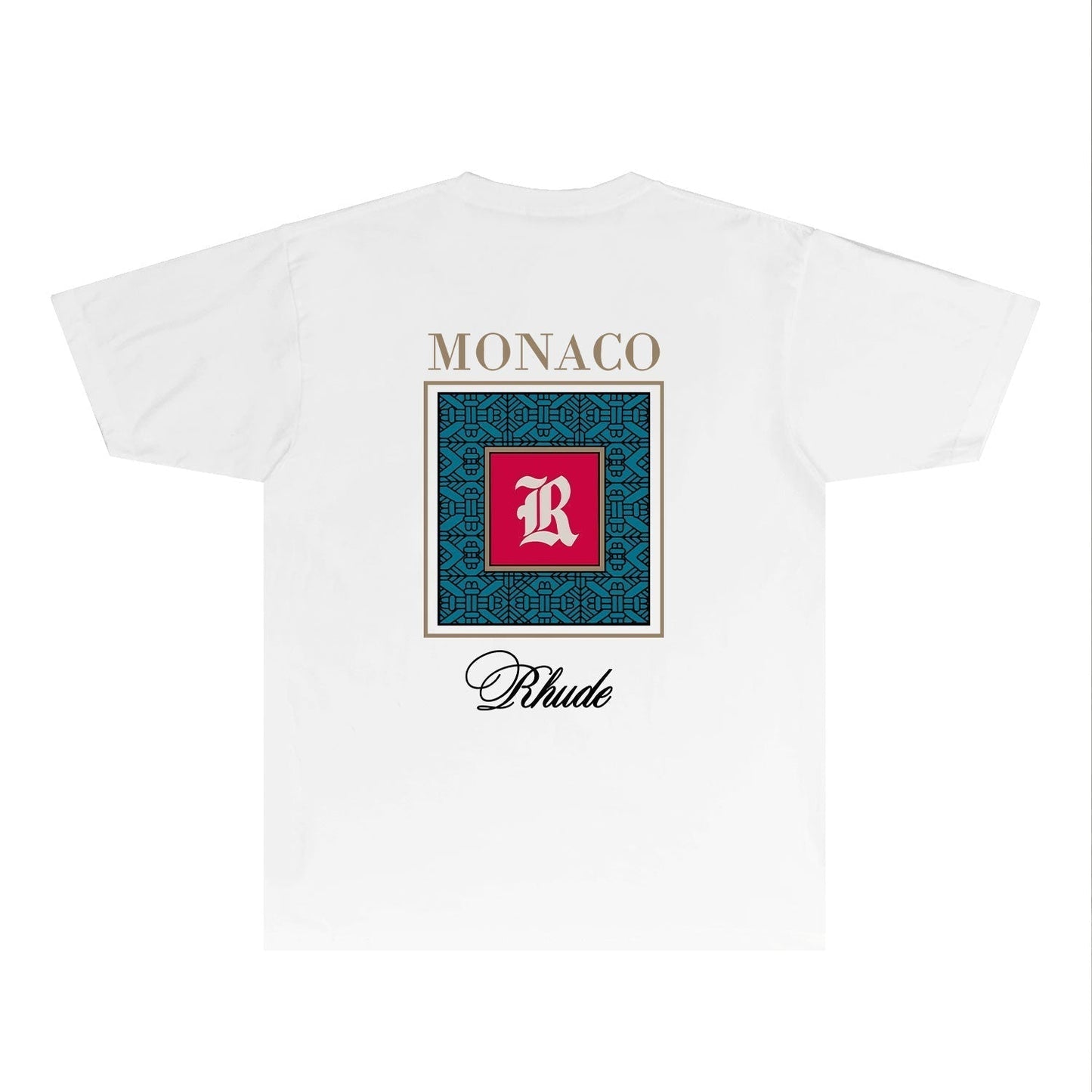 Rhude T-shirts Printed Trendy Pure Cotton