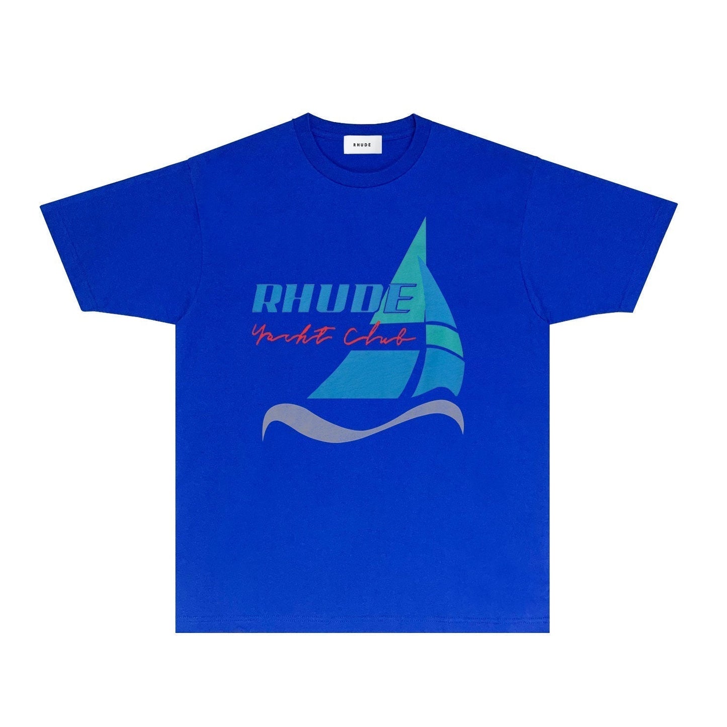 Rhude T-shirts Printed Trendy Pure Cotton