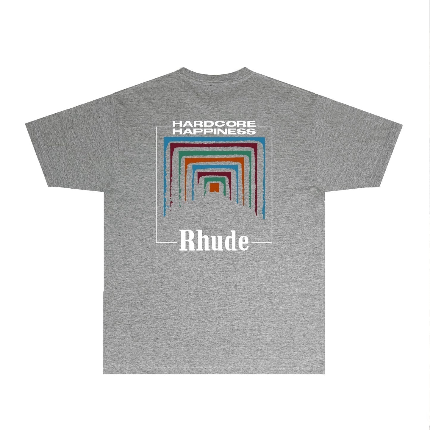 Rhude T-shirts Printed Trendy Pure Cotton