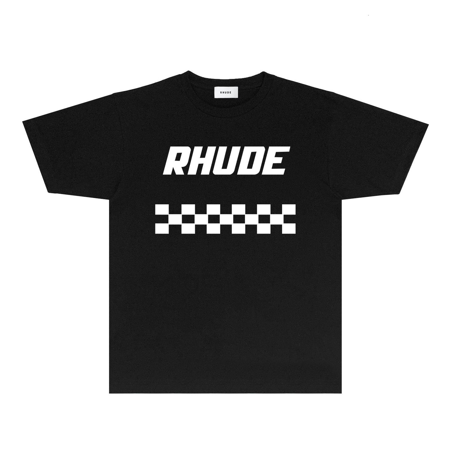 Rhude T-shirts Printed Trendy Pure Cotton