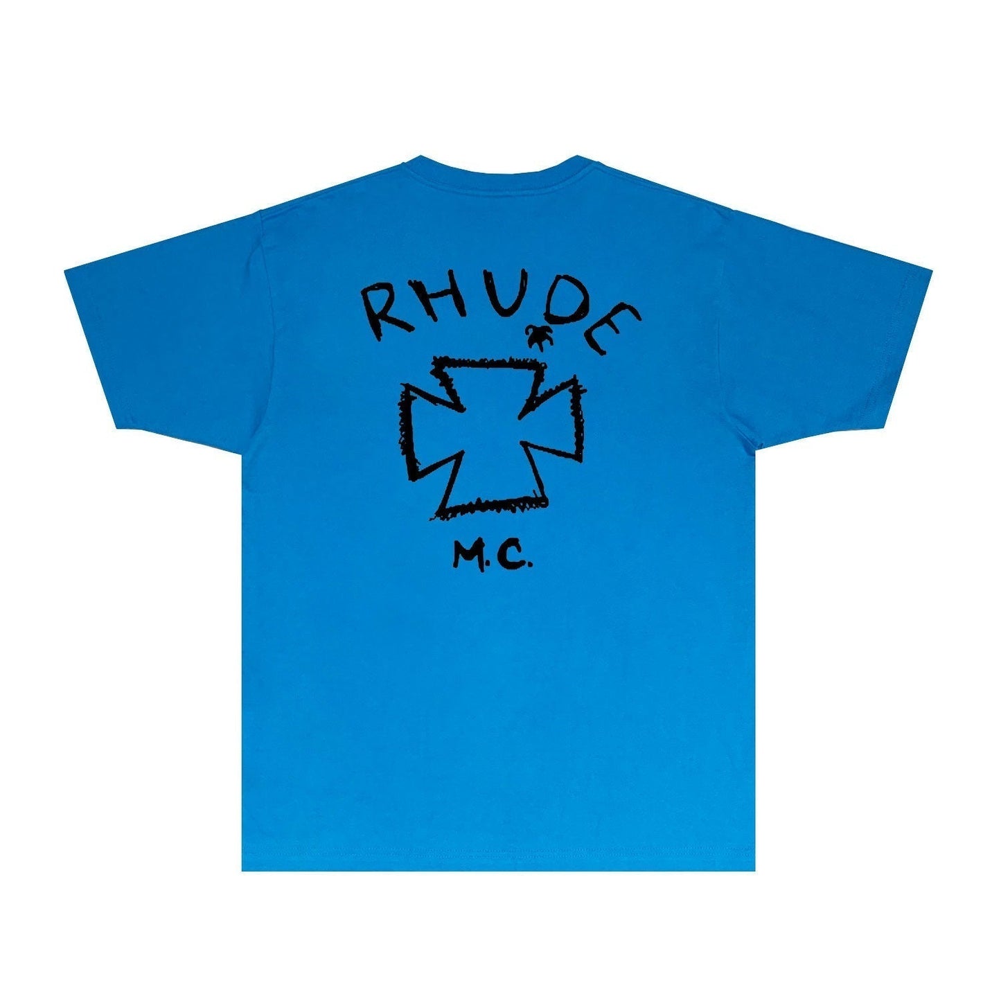 Rhude T-shirts Printed Trendy Pure Cotton