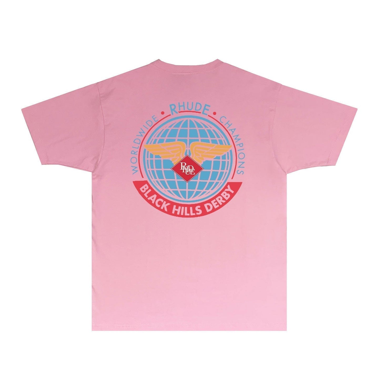 Rhude T-shirts Printed Trendy Pure Cotton