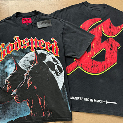 Godspeed T-shirts Retro Fantasy Pattern