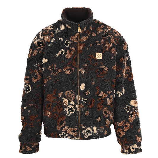 Louis Vuitton LV x NIGO Floral Reversible Fleece and Lambswool Jacket
