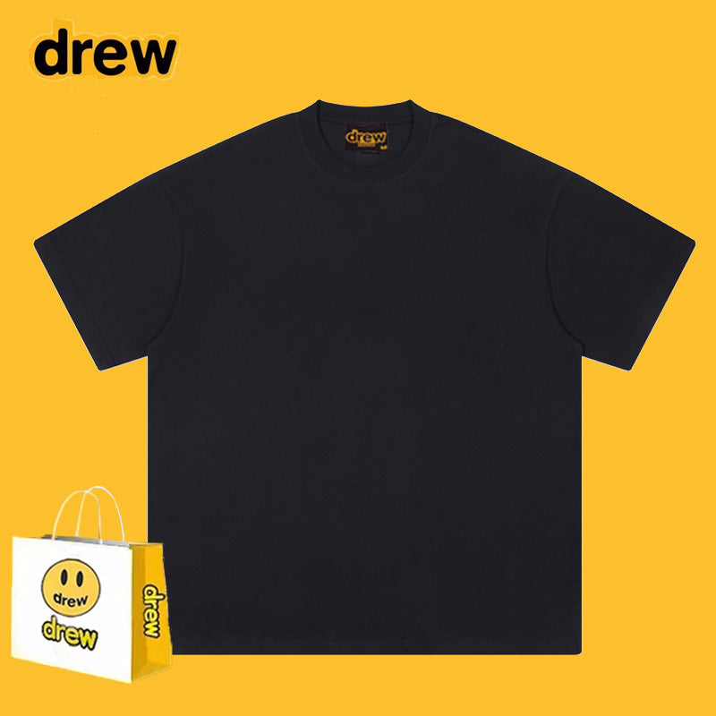 Drew T-shirts Graffiti Printing Short Sleeve