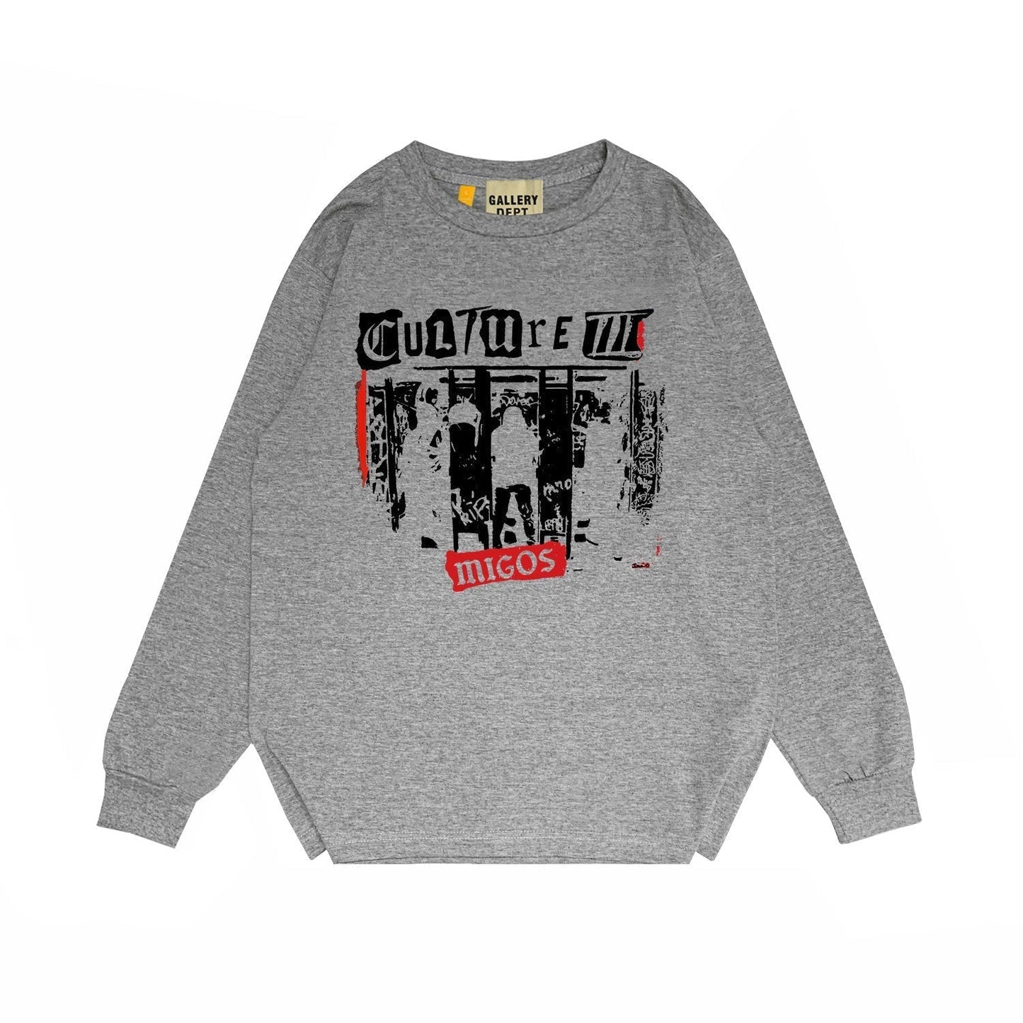 Gallery Dept Long Sleeved Shirt Fashion Brand Long Sleeve Long-Sleeved T-shirt Blouse