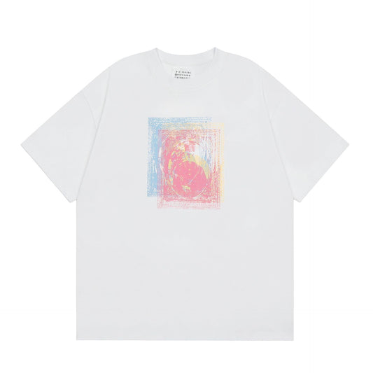 Maison Margiela T-shirt Crew Neck Loose Short Sleeve T-shirt