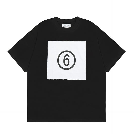 Maison Margiela T-shirt Crew Neck Loose Short Sleeve T-shirt