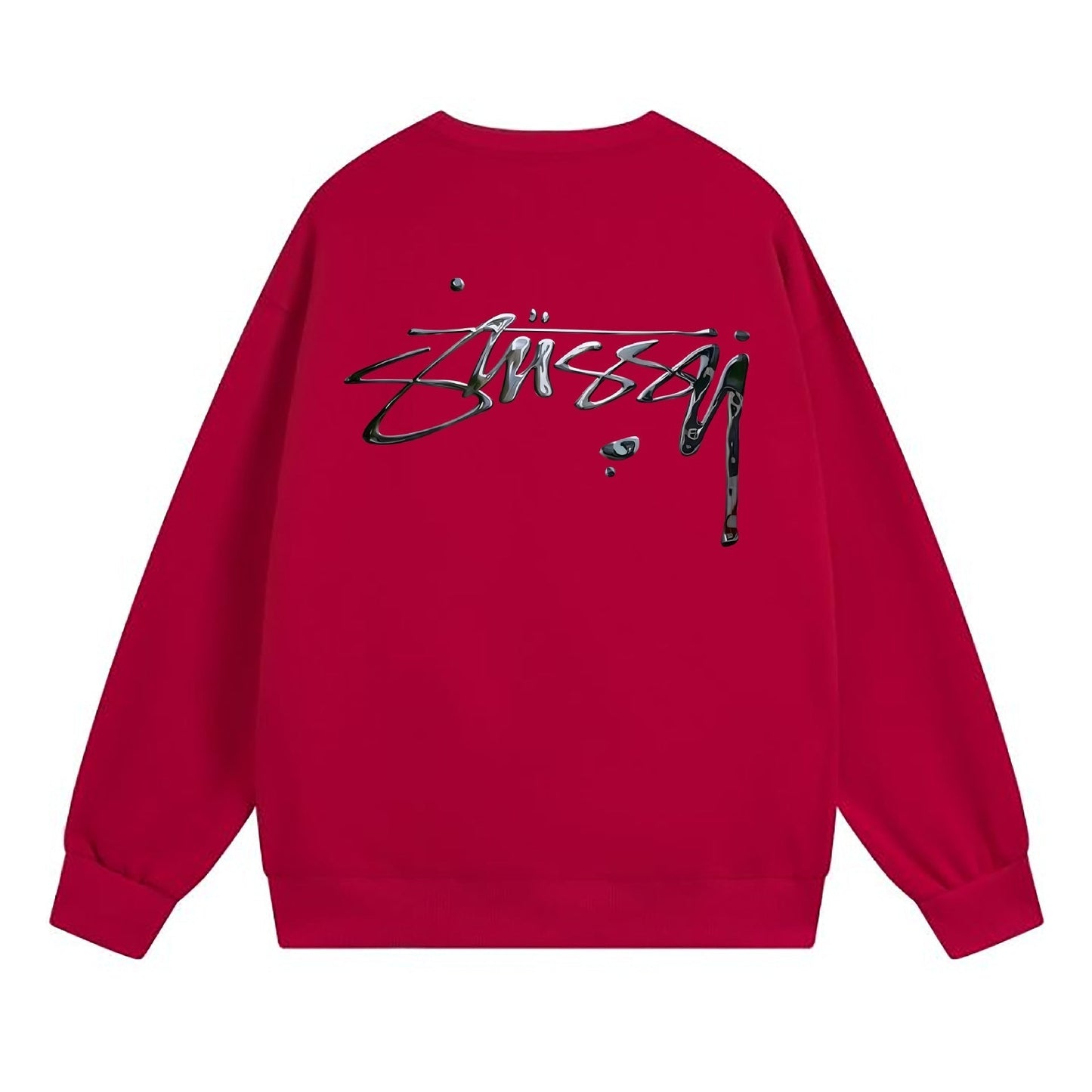 Stussy Sweatshirts Crew Neck Fleece Sweater