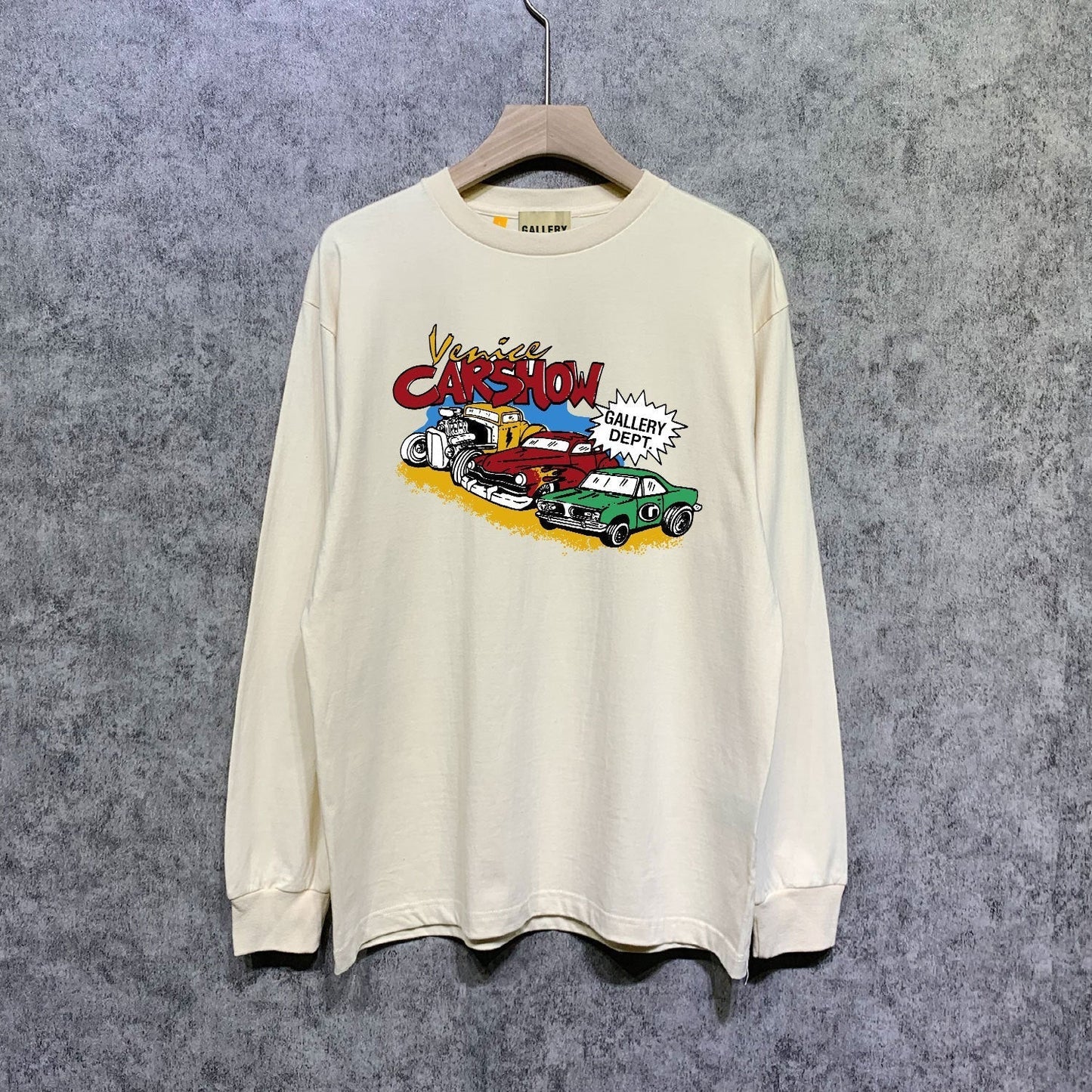 Gallery Dept Long Sleeved Shirt Fashion Brand Long Sleeve Long-Sleeved T-shirt Blouse