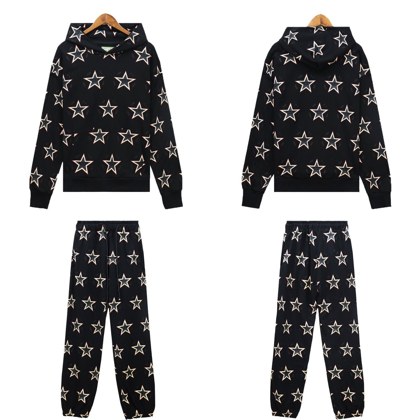 Denim Tears Men's Outfit: Hoodie/Pants (Separate Purchase Options)