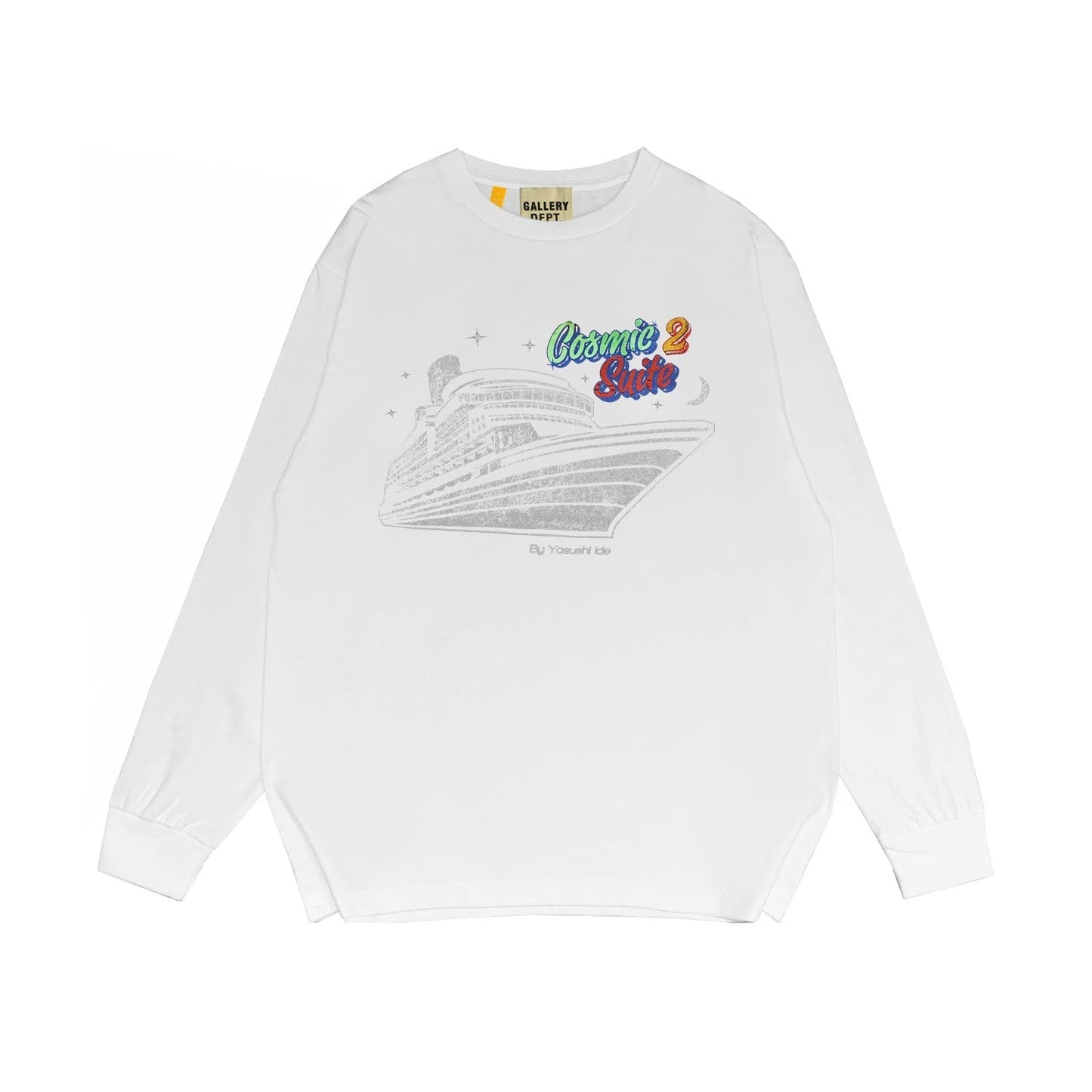 Gallery Dept Long Sleeved Shirt Fashion Brand Long Sleeve Long-Sleeved T-shirt Blouse