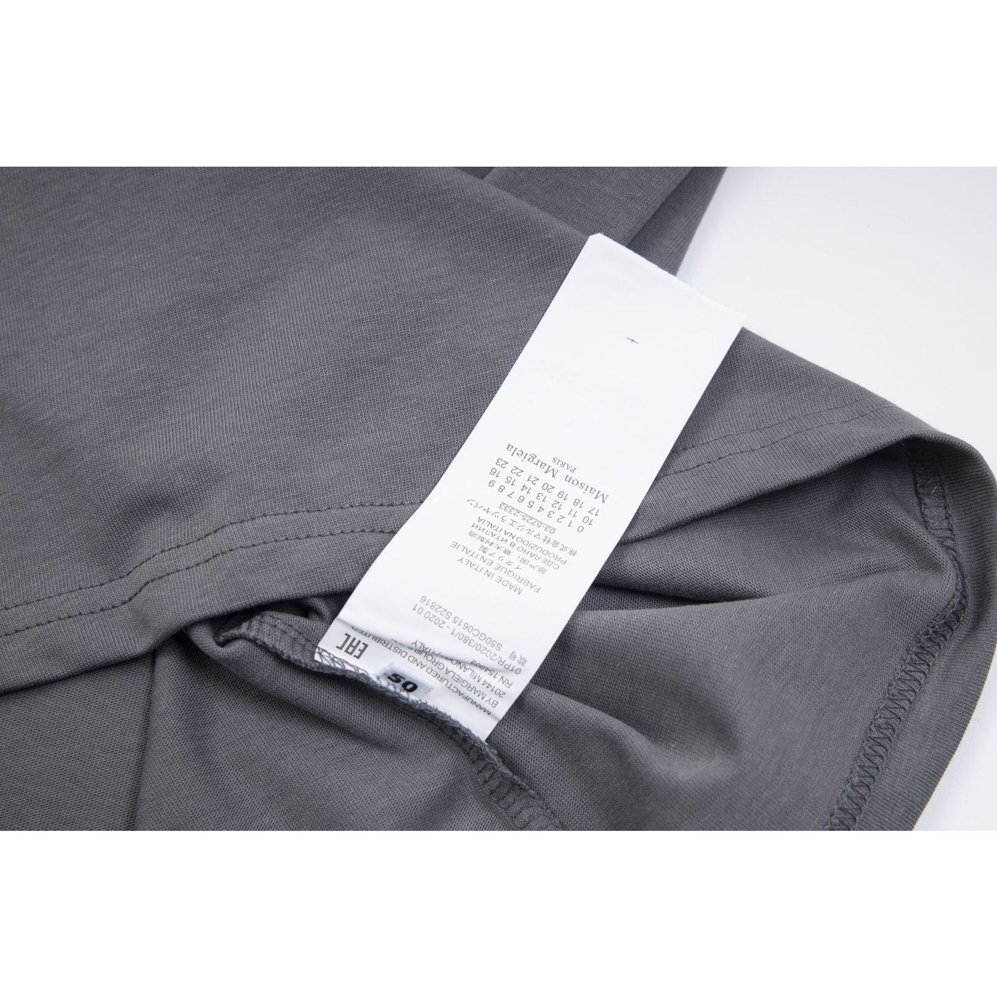 Maison Margiela T-shirt Crew Neck, Loose Short Sleeve T-shirt