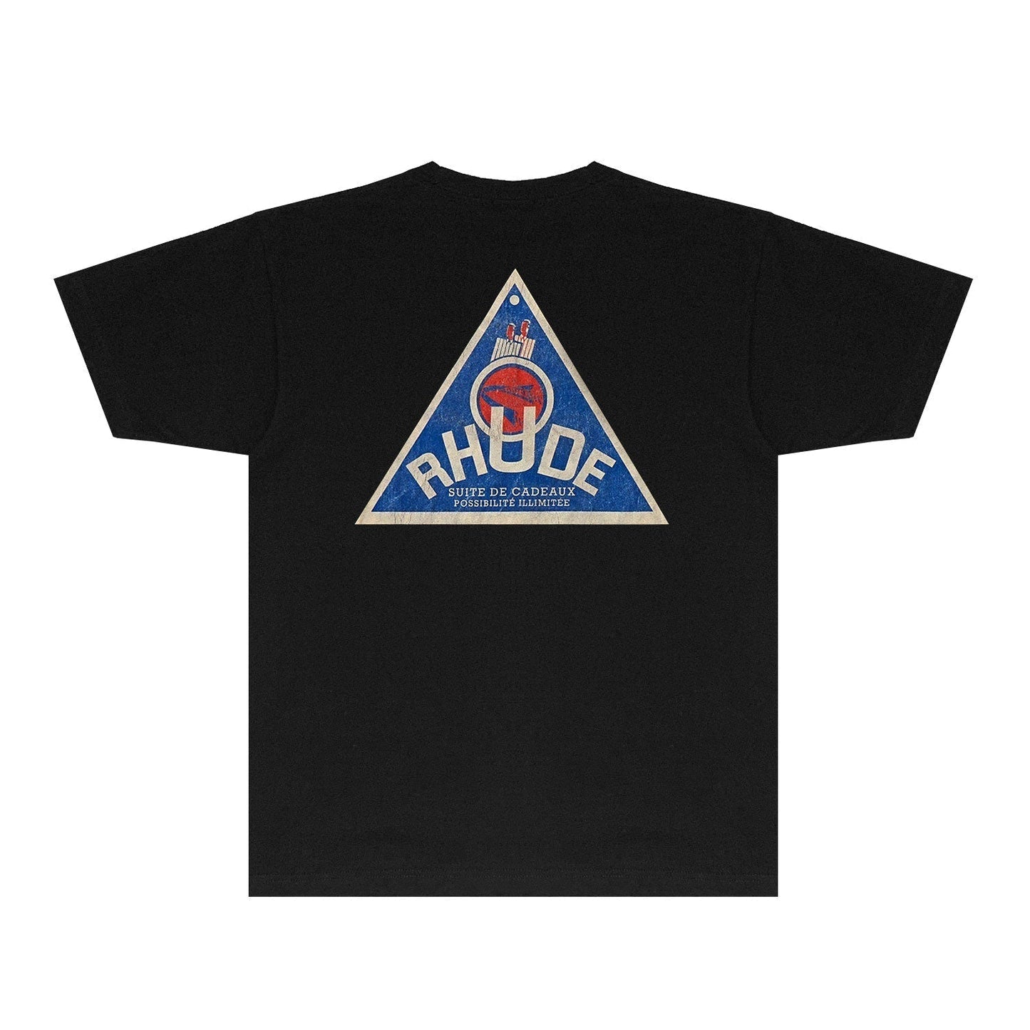 Rhude T-shirts Printed Trendy Pure Cotton