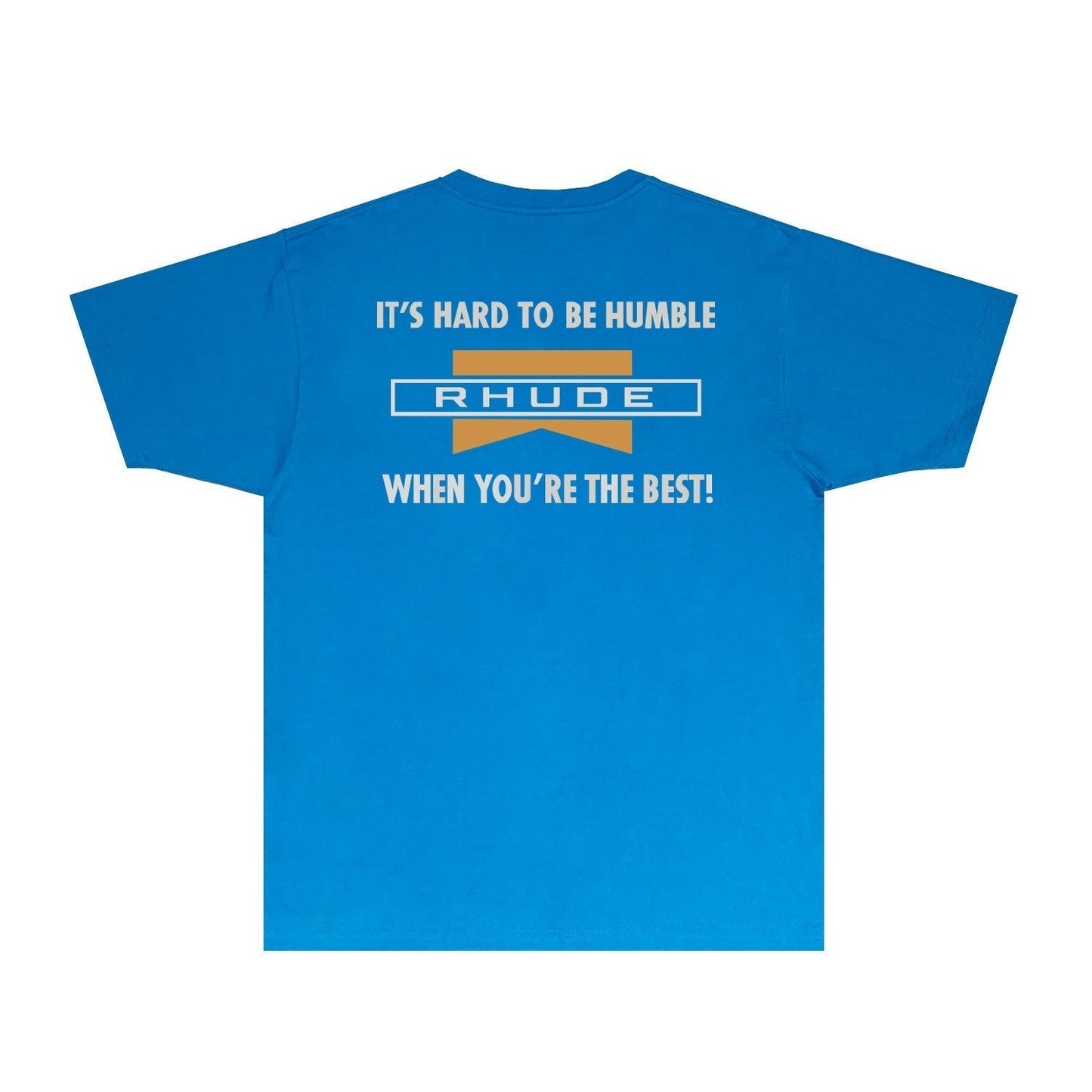 Rhude T-shirts Printed Trendy Pure Cotton
