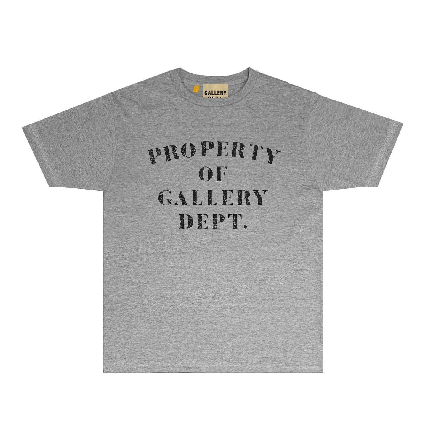 Gallery Dept T Shirt Retro Printed Loose Short-Sleeved Shirt