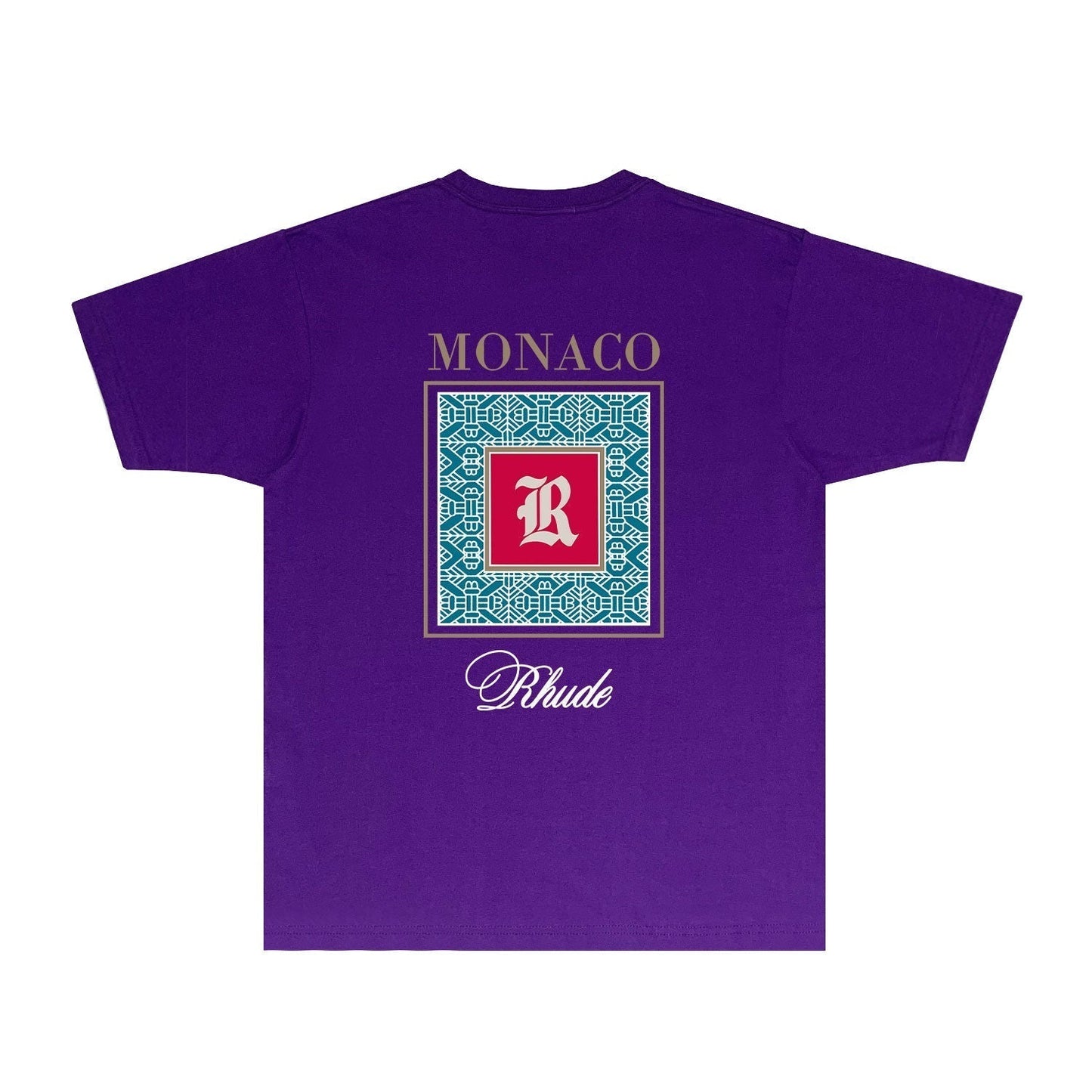 Rhude T-shirts Printed Trendy Pure Cotton