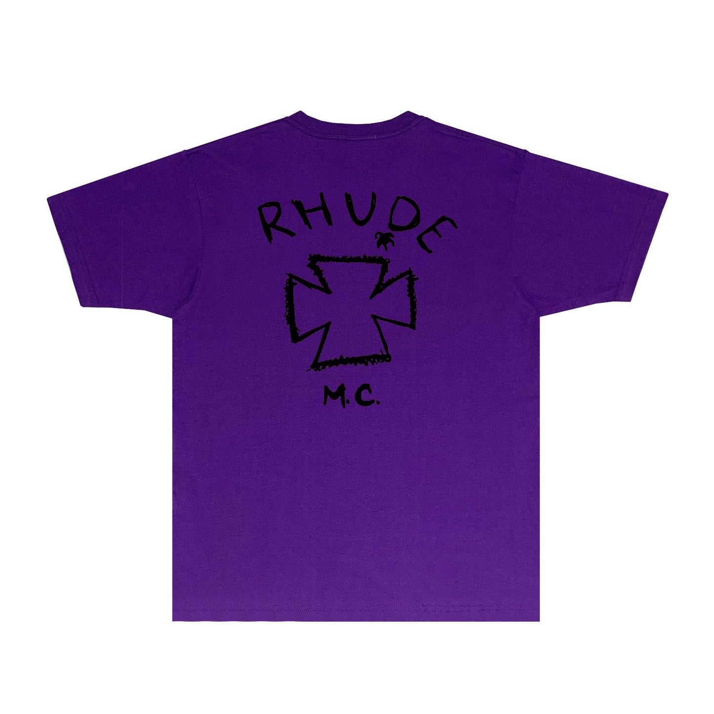 Rhude T-shirts Printed Trendy Pure Cotton